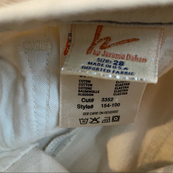 CITIZENS OF HUMANITY Jeans Valencia Kelly Bootcut Low Rise Grey Lace Y2K Size 28 - Picture 7 of 9